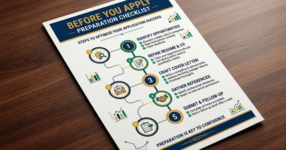 Before-you-apply preparation checklist