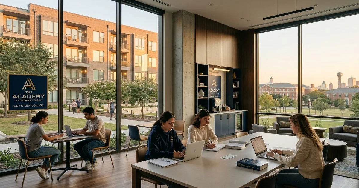 University-adjacent DFW apartment