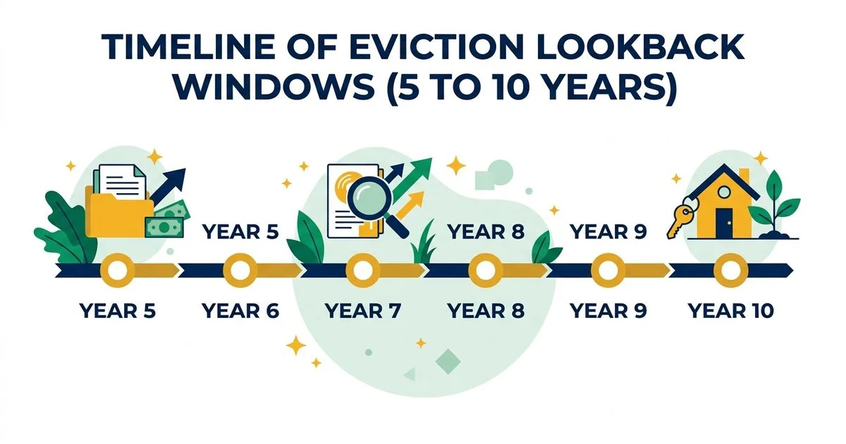 Eviction lookback timeline