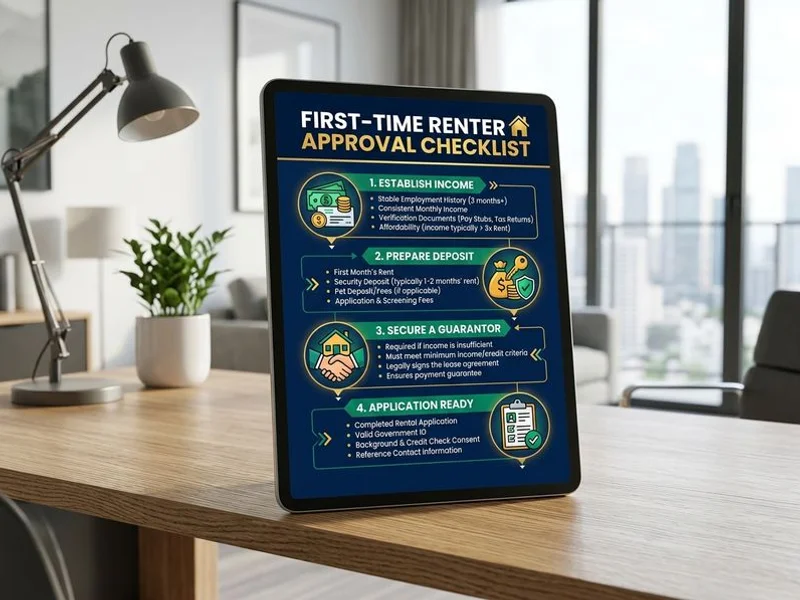 First-time renter approval checklist